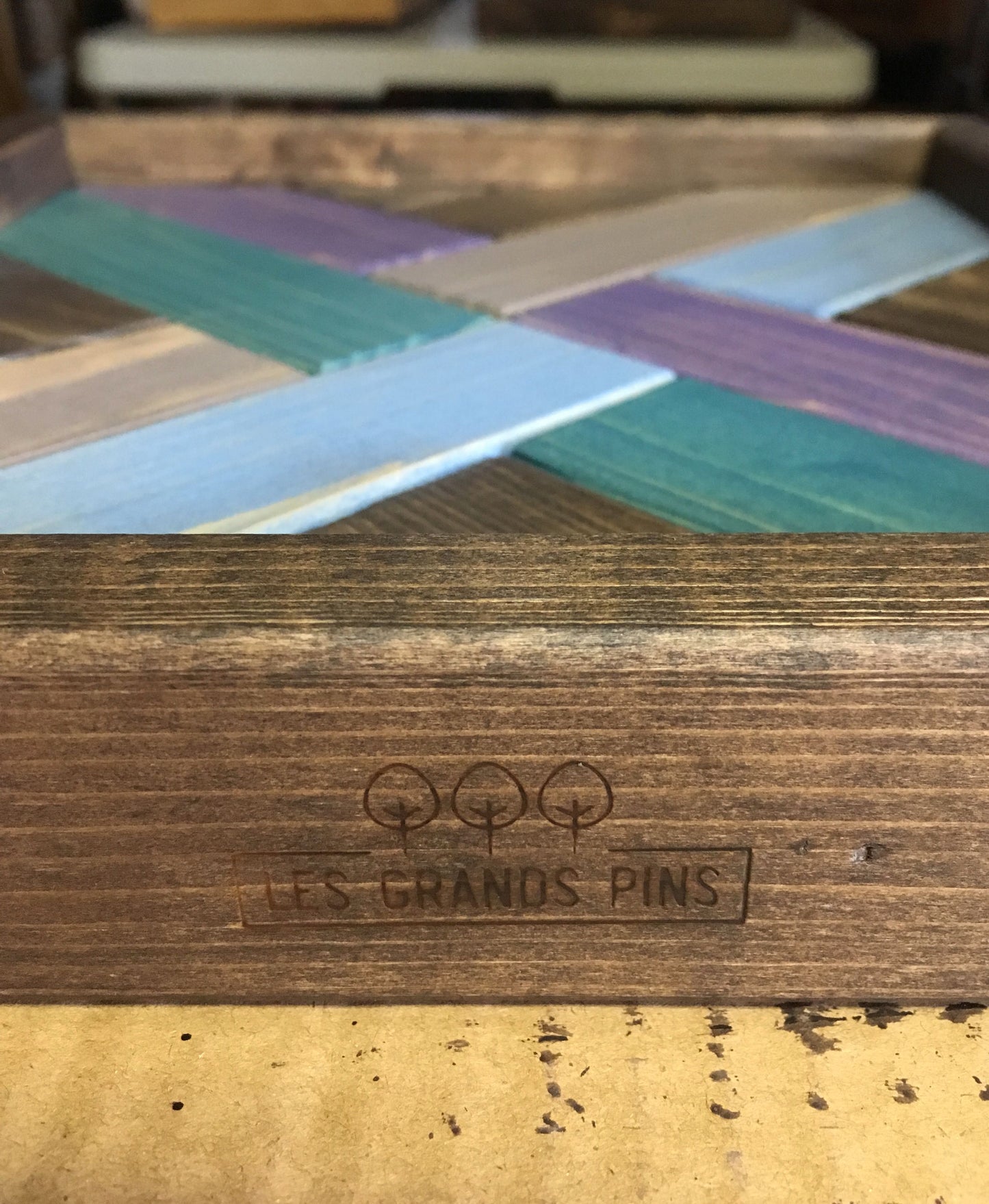 · Série Montagnes · Cadres en bois