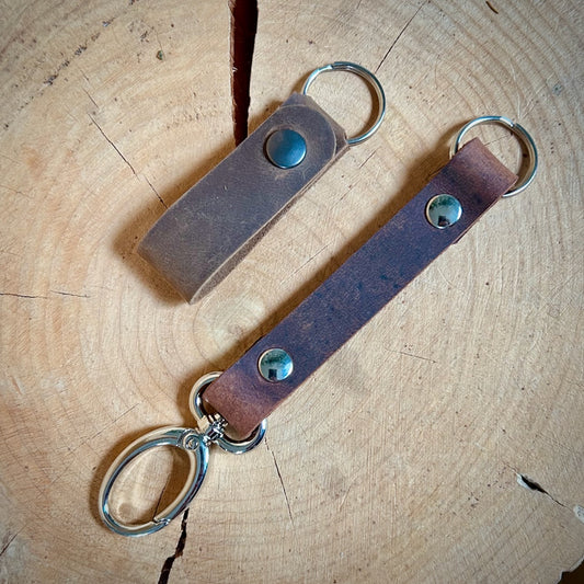 Porte-clés en cuir