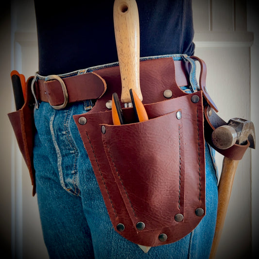 Síolta · Pochettes à outils de jardinage en cuir